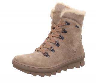 Legero 2-530-45 dámská zimní kožená obuv GoreTex Novara béžová Barva: Béžová, Velikost: 41