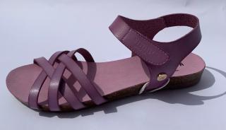 Mustang 1307811 dámské sandály violet Barva: Fialová, Velikost: 37
