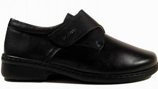 PK-Rega 006-2210 vycházkové zdravotní boty vhodné na halux, šíře H Barva: Černá, Velikost: 39