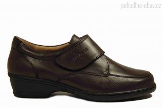 Pk-Rega 11001 hnědé kožené boty Barva: Hnědá, Velikost: 42