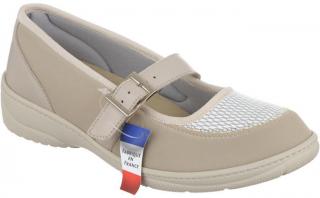 PodoWell Madona zdravotní obuv pro diabetiky, hallux, kladívkové prsty Barva: Béžová, Velikost: 37