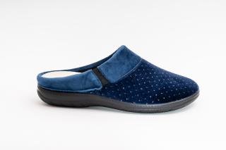 Polyflex 6058 dámská domácí obuv modrá Barva: Modrá, Velikost: 40