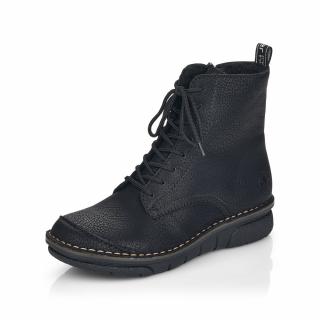 Rieker 73310-00 dámská zimní kotníková obuv černá Barva: Černá, Velikost: 38