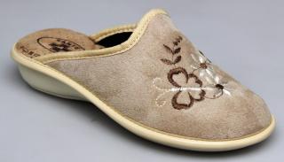 Santé LX/514 dámská domácí obuv béžová Barva: Béžová, Velikost: 40