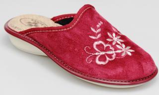 Santé LX/514 dámská domácí obuv bordo Barva: Bordo, Velikost: 40