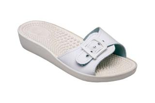 Santé SI/03C1 zdravotní pantofle bílé Barva: Bílá, Velikost: 38