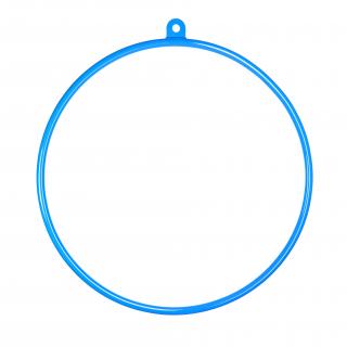 Aerial Hoop SINGLE - lakovaný (různé barvy) Světle modrá, 1000 mm