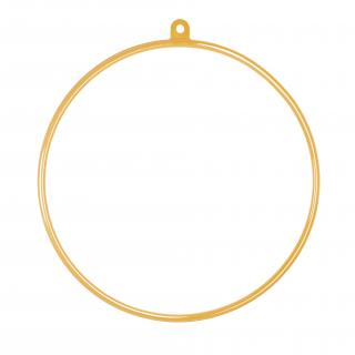 Aerial Hoop SINGLE - lakovaný (různé barvy) Zlatá, 1000 mm