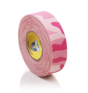 Textilní páska sportovní - různé barvy Růžový maskáč