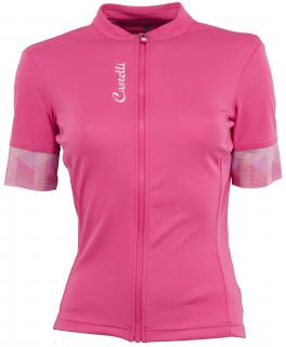 Castelli Anima 2 jersey FZ Alba Pink Velikost: L, Barva: Alba Pink