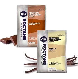Energy GU Roctane Protein Recovery Drink Mix Příchutě: Chocolate Smothie, Velikost balení: 62g