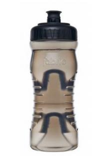 Fabric Water Bottle Barva: black transpart/black cap, Objem: 0,6l