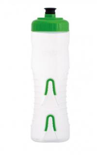 Fabric Water Bottle Barva: clear/green cap, Objem: 0,75l