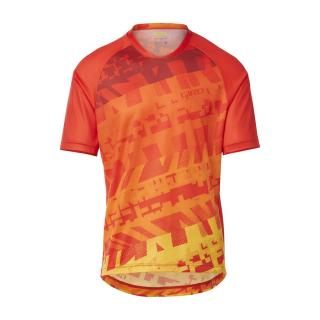 GIRO Roust Jersey Red Orange Velikost: L