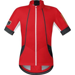GORE 30th Oxygen WS Soft Shell Jersey Red/Black Velikost: L