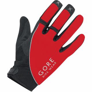 Gore ALP-X 2.0 Long gloves Red/Black Velikost: XXL, Barva: Red/Black