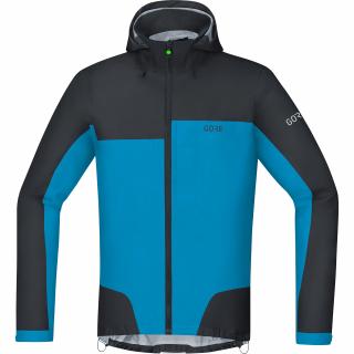 Gore C5 GORE-TEX Active Trail Hooded Jacket Velikost: L, Barva: Black/Dynamic Cyan