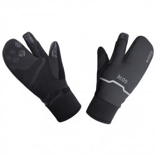 GORE GTX Infinium Thermo Split Gloves Black Velikost: S