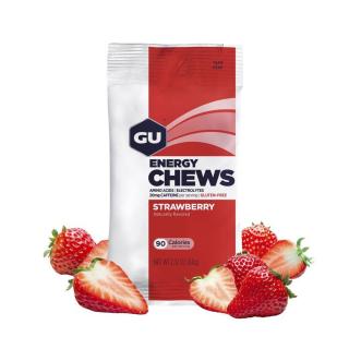 Gu Energy Chews Příchutě: Strawberry