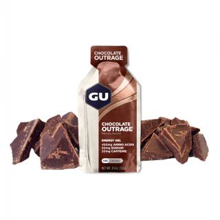 GU Energy Gel 32g Příchutě: Chocolate Outrage