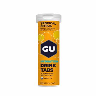 Gu Hydration Drink Tabs Příchutě: Tropical Citrus
