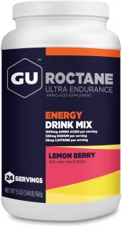 Gu Roctane Energy Drink Mix Příchutě: Lemon/Berry, Velikost balení: 1560g
