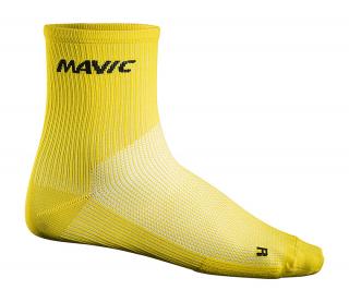 Mavic Cosmic Mid Sock Yellow Velikost: 43-46