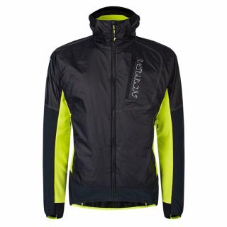 MONTURA Insight Plus Hybrid Jacket Black/Lime Green 9047 Velikost: XL