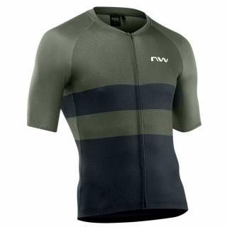 NORTHWAWE Blade Air Jersey Short Sleeve green fore/black Velikost: L