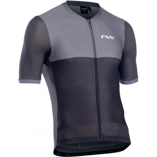 NORTHWAWE Storm Air Jersey Short Sleeve black/dark grey Velikost: L