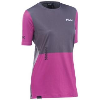 NORTHWAWE Xtrail 2 Woman Jersey Short Sleeve dark grey/pink Velikost: L