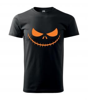 PÁNSKÉ TRIKO DÝNĚ  HALLOWEEN Barva: Oranžová, Velikost: L