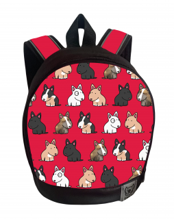 Batoh A BULICI - Backpack BULLIE`s Barva: Červená / Red, Velikost: MAXI