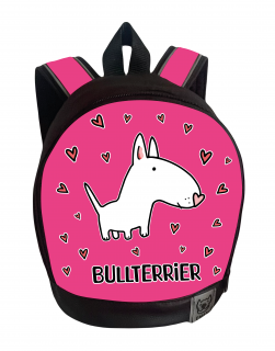 Batoh A BULLTERRIER - Backpack BULLTERRIER Barva: Růžová / Pink, Velikost: MIDI