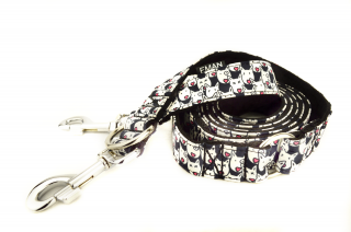 Vodítko přepínací HLAVY - Switch Leash HEADS BARVA / COLOR: černá / Black