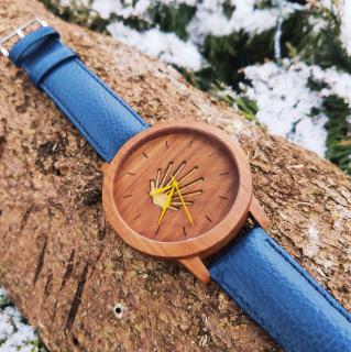 DECURIO Automatic  Vytvořte si svoje  Dřevěný řemínek: Ne (0 Kč), Sklíčka hodinek: Safírové (1.500 Kč), Velikost: Dámská