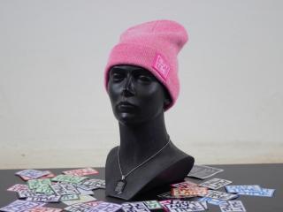 BEANIE FROM THE STREET Pink/White, uni, Pink