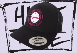 Trucker Cap blk/pink, uni