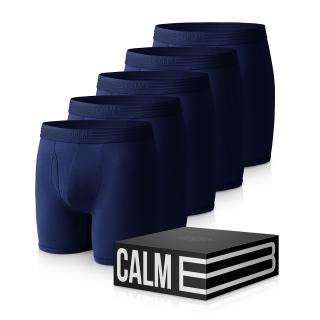 BOXERKY TMAVĚ MODRÉ 5-PACK XL