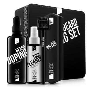 Sada na podporu růstu vousů – Roller & Doping