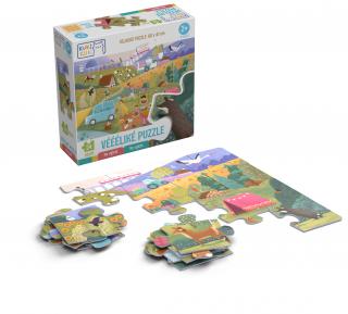 KukiKuk - Véééliké puzzle Na výletě