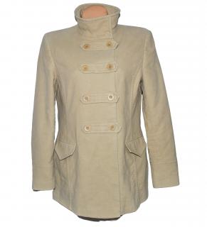 Bavlněný dámský béžový kabát Debenhams L