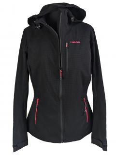 Dámská černá sportovní outdoorová bunda s kapucí Head L