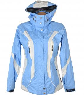 Dámská modrá sportovní bunda s kapucí ALPINE PRO M, XL