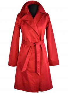 Dámský červený kabát na zavazování M/38