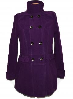 Dámský fialový kabát BPC L