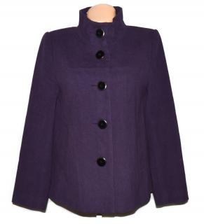 Dámský fialový kabát PAPAYA L/XL