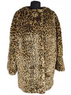 Dámský leopardí kožíšek MANGO S/M