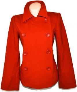 Dámský oranžový kabát H&M L