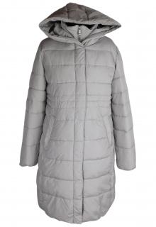 Dámský šedý prošívaný zimní kabát s cedulkou RESERVED  L*